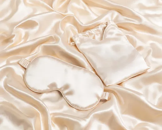 Silk eye mask set